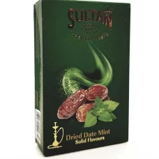 Тютюн Sultan Dried Date Mint (Сушений Фінік З М'ятою) 50гр